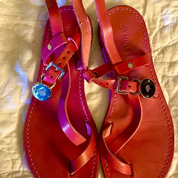 Genuine Italian Mulberry Sandals - Picture 10 of 11